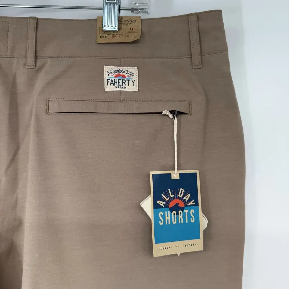 NWT Faherty Belt Loop All Day Short 9